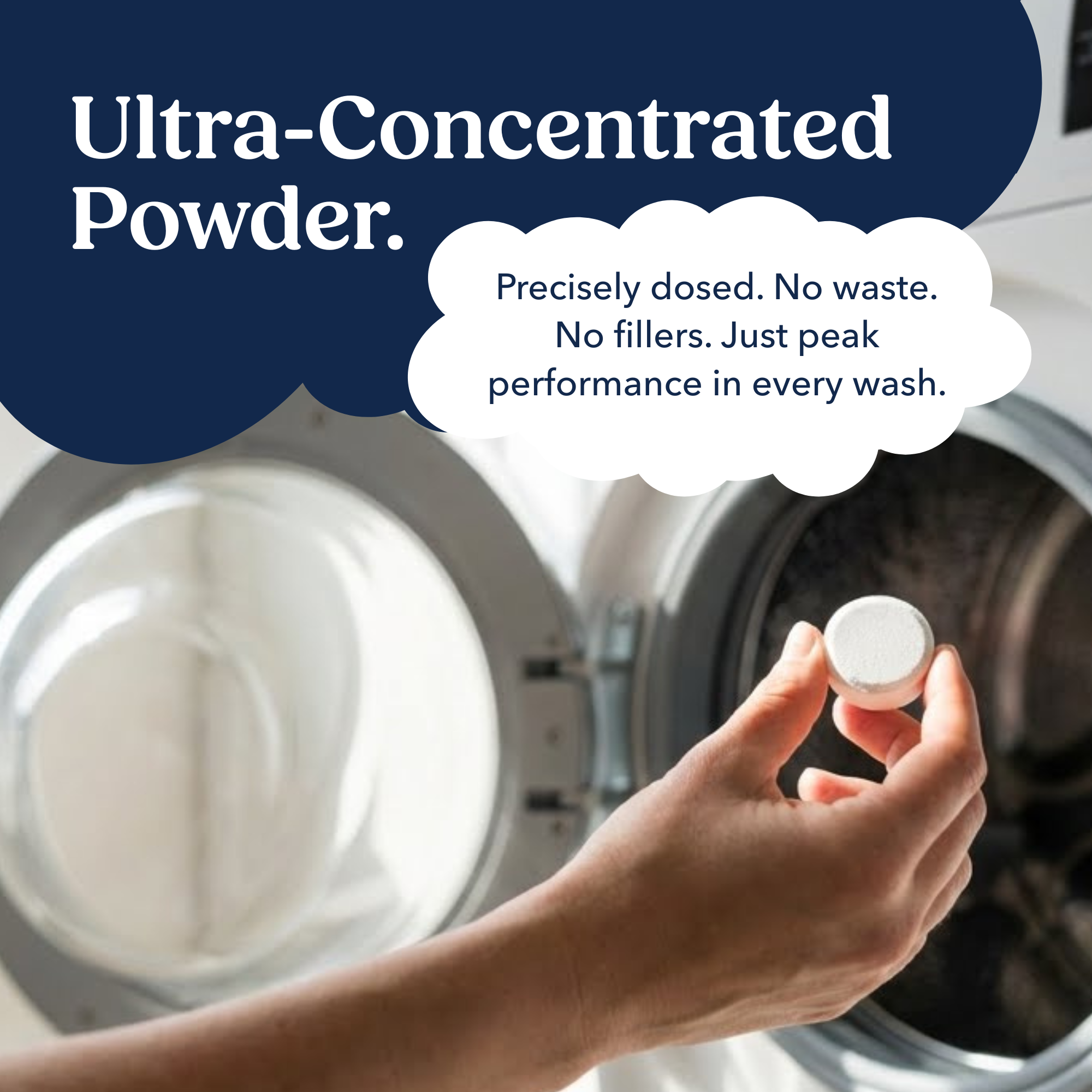 Ultra-Concentrated Powder - Precisely dosed, no waste, no fillers, just peak performance